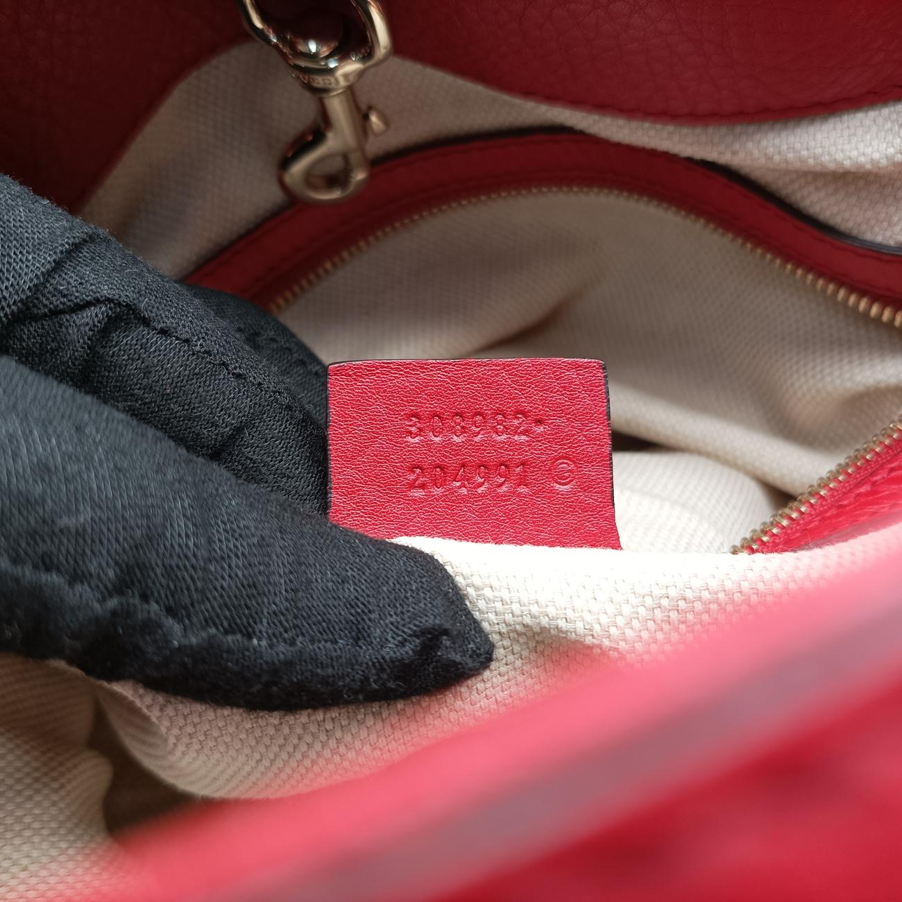 Soho Red Leather 308982 E018079590ソーホー レッド レザー 308982 E018079590