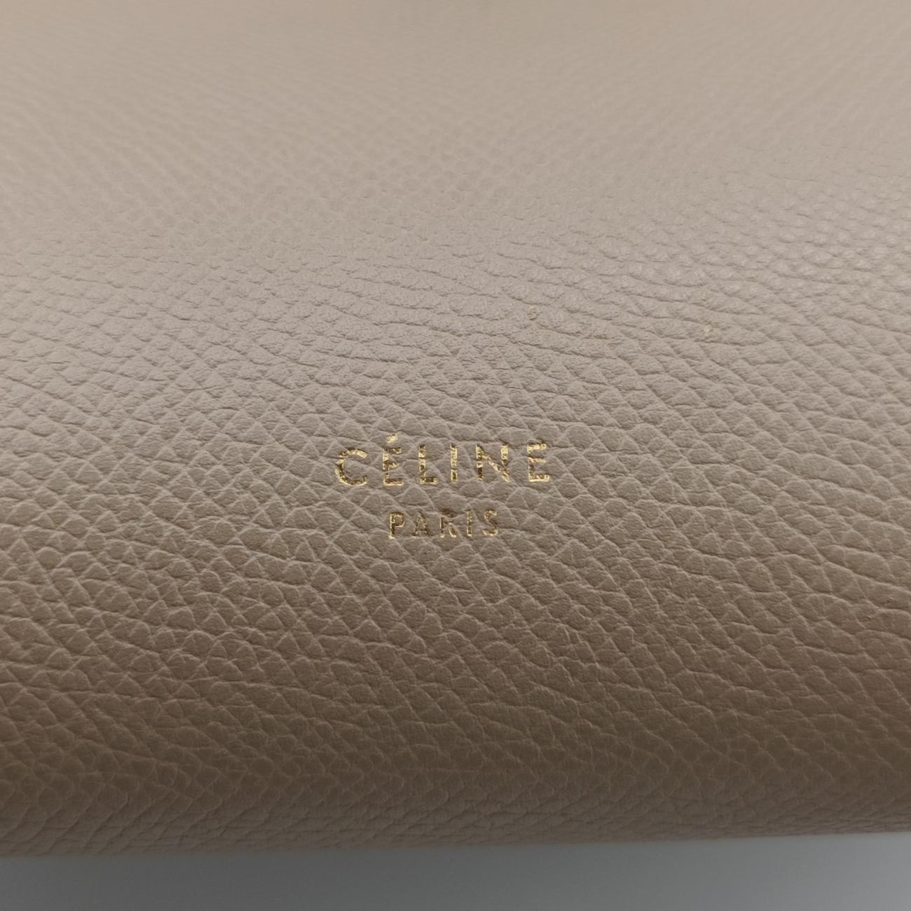 BELT mini Beige Leather W-CU-3157ベルトバッグミニ ベージュ レザー W-CU-3157