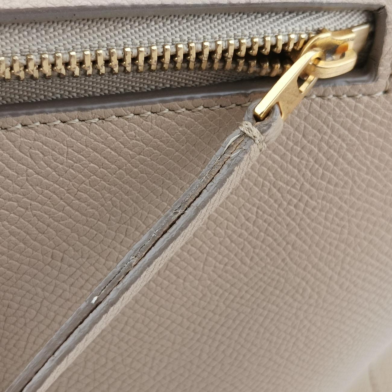 BELT mini Beige Leather W-CU-3157ベルトバッグミニ ベージュ レザー W-CU-3157