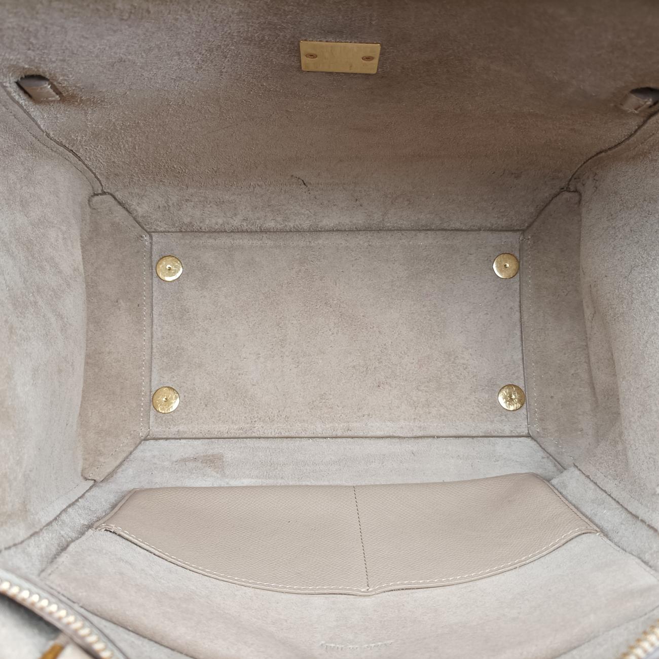 BELT mini Beige Leather W-CU-3157ベルトバッグミニ ベージュ レザー W-CU-3157