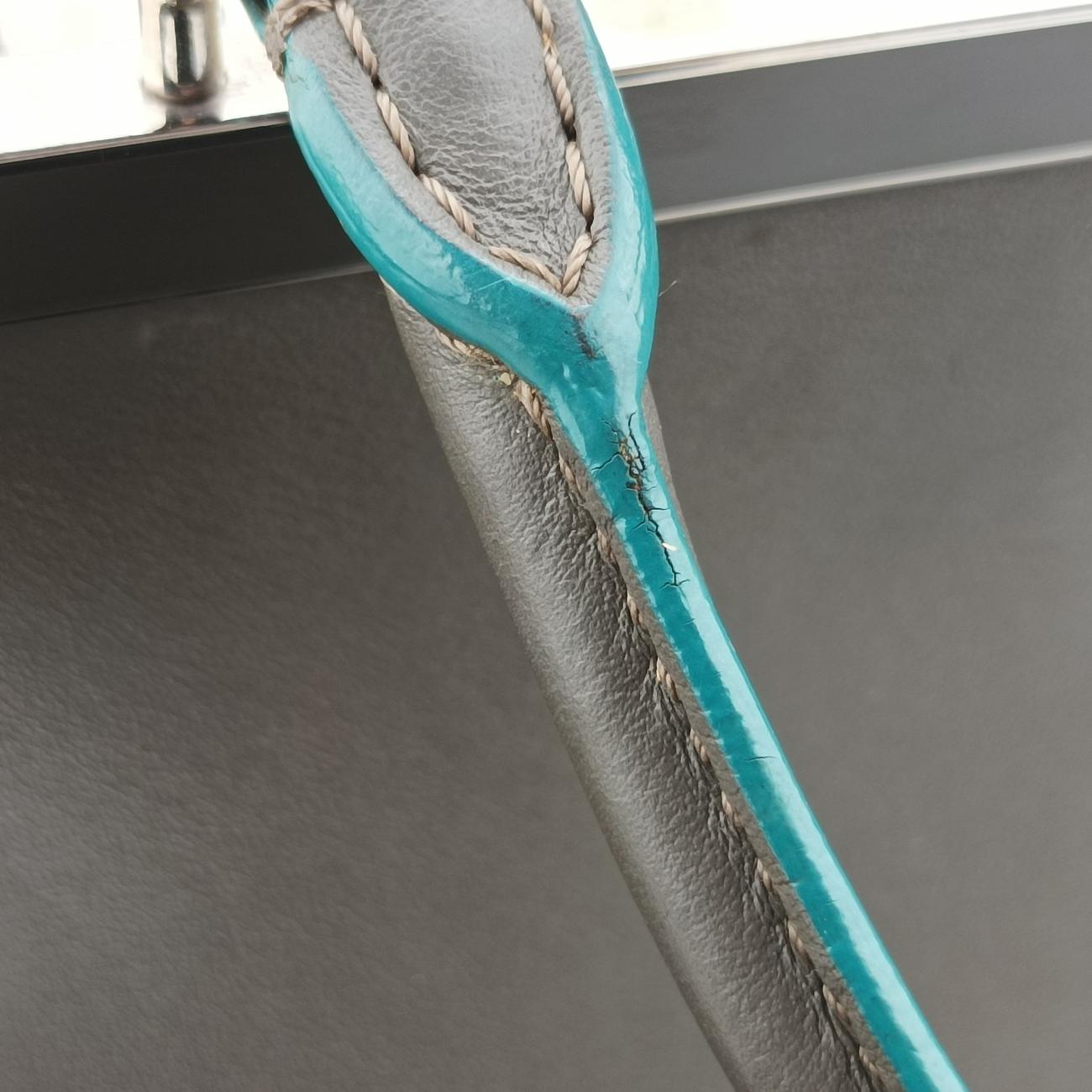 Troyage Trois Jours Gray×Red×Blue Leather 8BH279 8BH279-5R4 169-8762トロワジュール グレー×レッド×ブルー レザー 8BH279 8BH279-5R4 169-8762