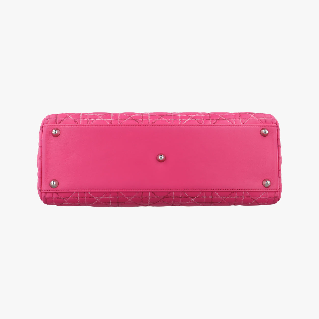 Lady Dior Rose lambskin 01-MA-0111レディディオール ローズ レッド ラムスキン 01-MA-0111
