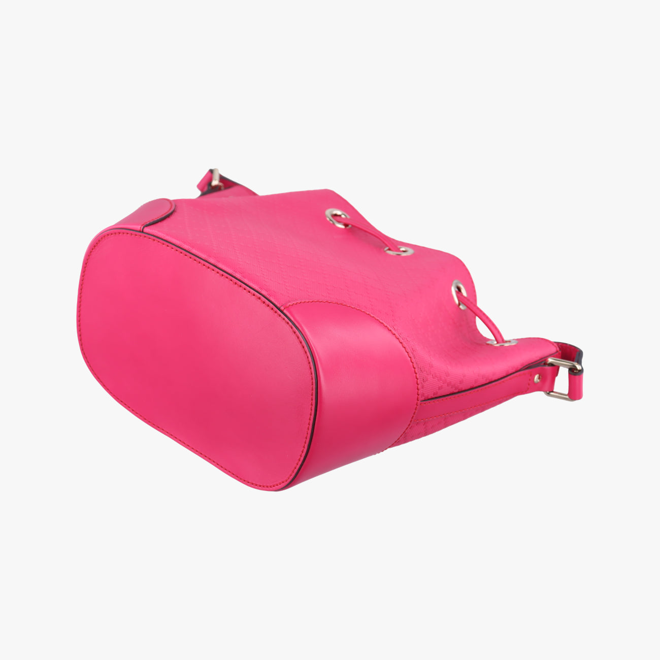 Bright Diamante Bucket Rose Leather 354229 I016921047ブライトディアマンテ バケット ローズ レッド レザー 354229 I016921047