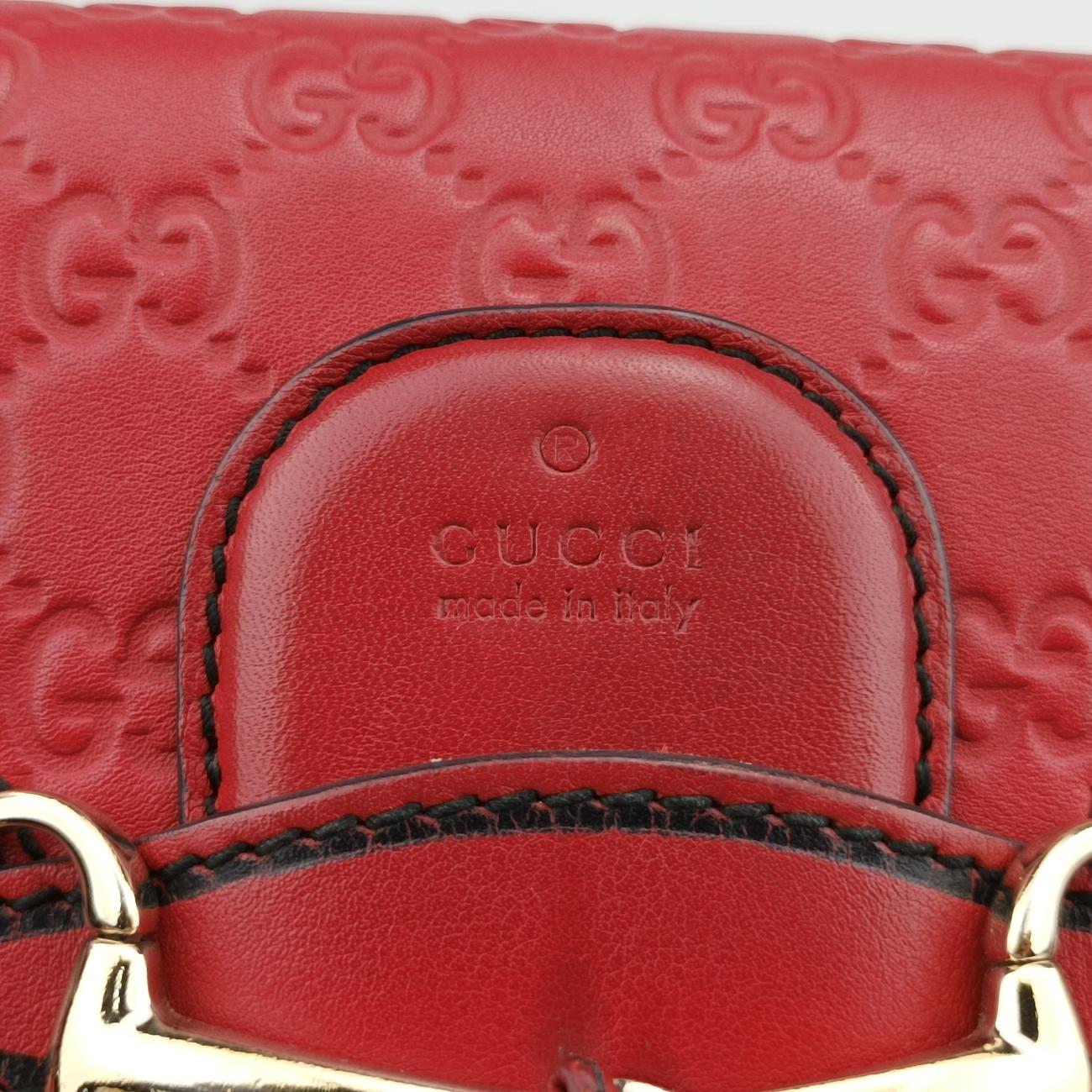 Emily Red Leather 295402 C012752154エミリー レッド レザー 295402 C012752154