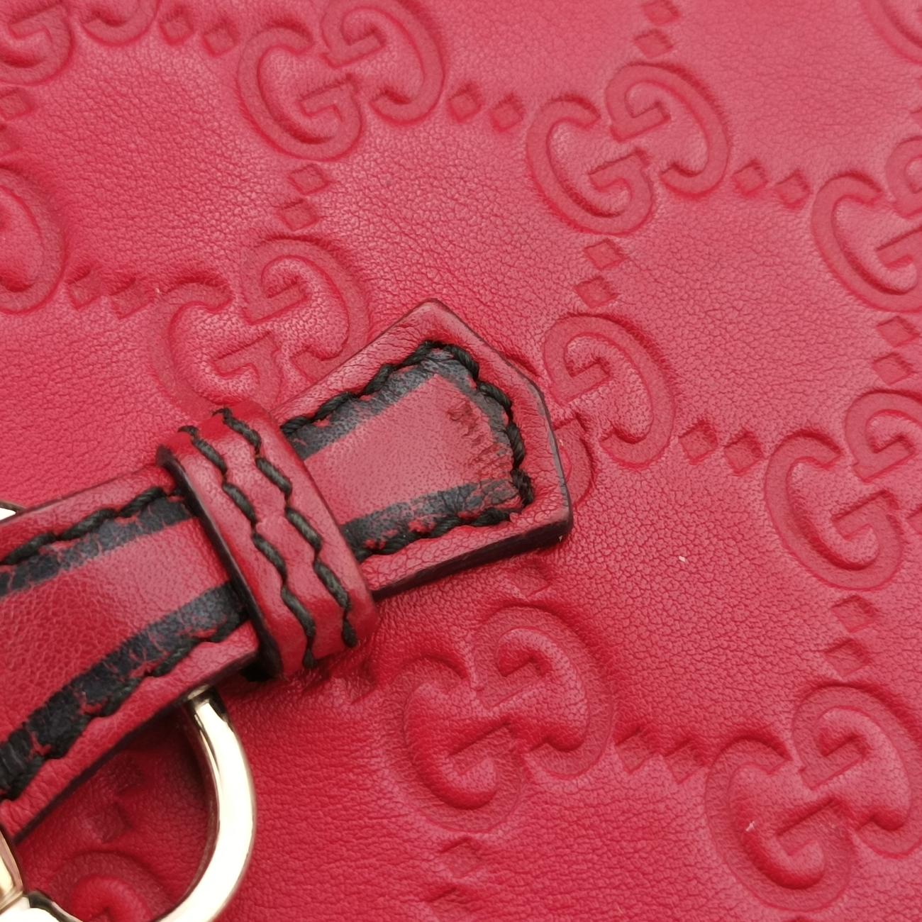 Emily Red Leather 295402 C012752154エミリー レッド レザー 295402 C012752154