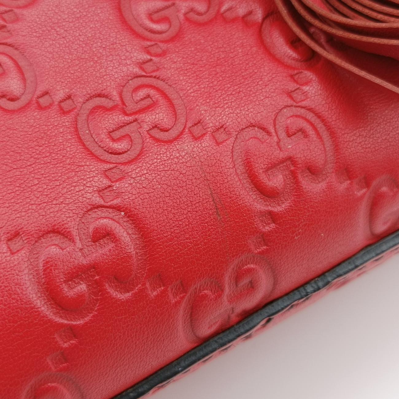 Emily Red Leather 295402 C012752154エミリー レッド レザー 295402 C012752154