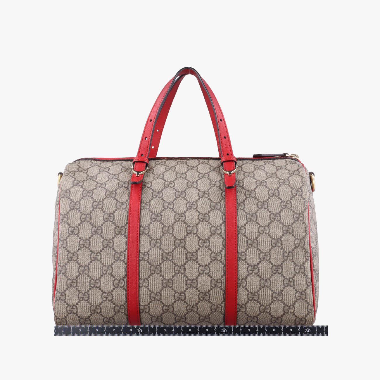 Microguccissima Joy beige×red PVC coated canvas x leather 322231 G018402383マイクログッチシマ ベージュ×レッド PVCコーティングキャンバス×レザー 322231 G018402383