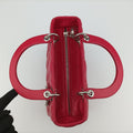 Lady DiorRedlambskin18-MA-1115レディディオールレッドラムスキン18-MA-1115