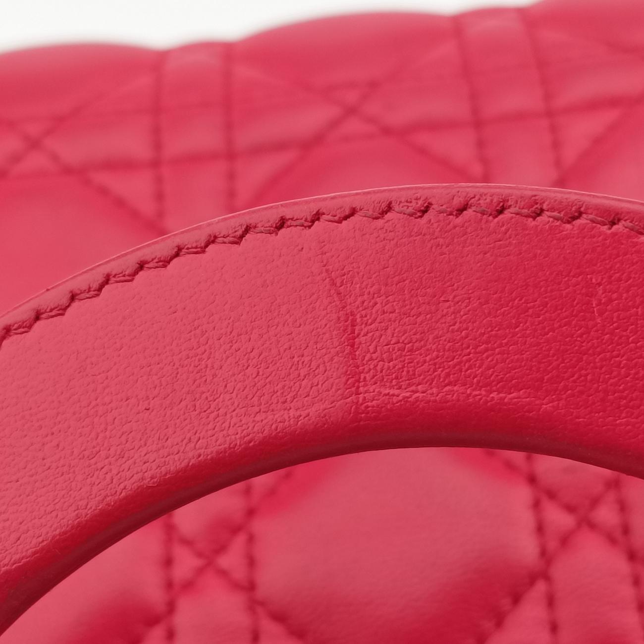 Lady DiorRedlambskin18-MA-1115レディディオールレッドラムスキン18-MA-1115