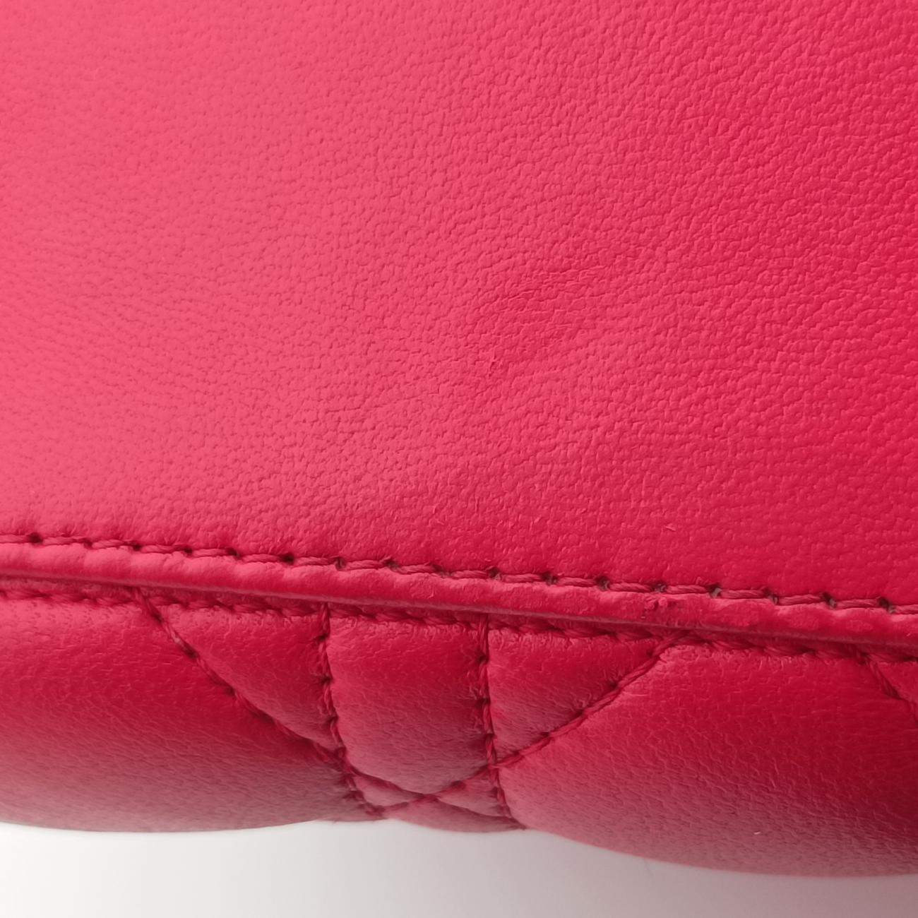 Lady DiorRedlambskin18-MA-1115レディディオールレッドラムスキン18-MA-1115