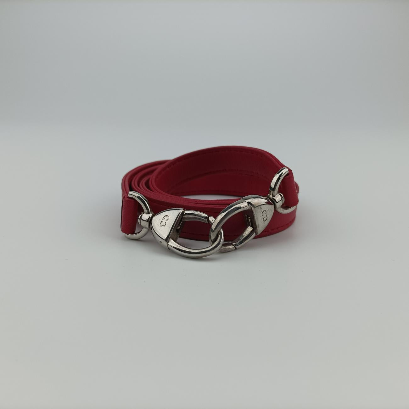 Lady DiorRedlambskin18-MA-1115レディディオールレッドラムスキン18-MA-1115