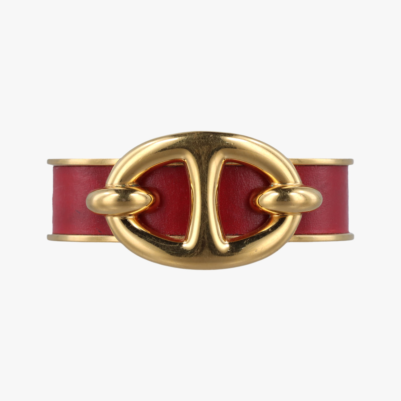 Chaine d'Ancre Cuff Golden × Burgundy GP シェーヌダンクル カフ ゴールド×ワインレッド GP