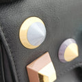 Micro Monster Double Baguette Black×Multicolour Leather 8M0371 8M0371-SF5-178-8241マイクロモンスター ダブルバゲット ブラック×マルチカラー レザー 8M0371 8M0371-SF5-178-8241