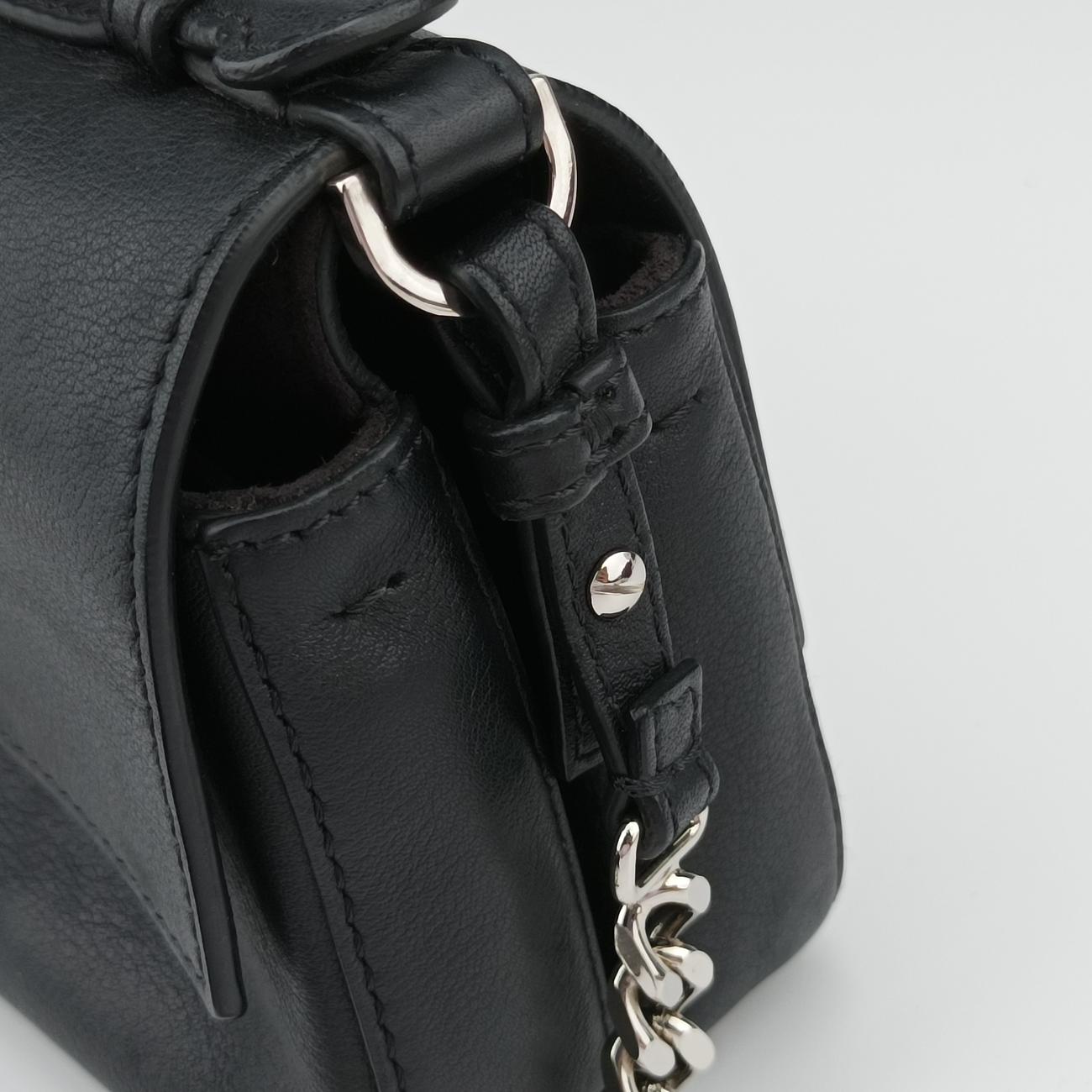 Micro Monster Double Baguette Black×Multicolour Leather 8M0371 8M0371-SF5-178-8241マイクロモンスター ダブルバゲット ブラック×マルチカラー レザー 8M0371 8M0371-SF5-178-8241