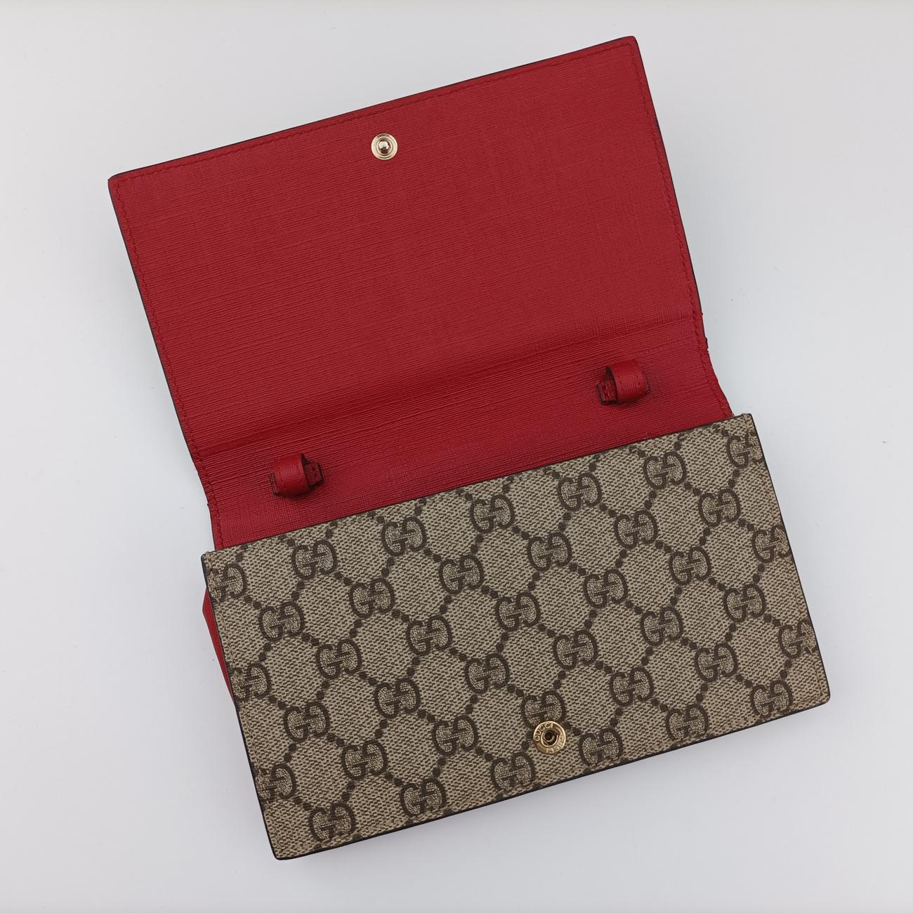 GG Supreme Beige×Red PVC coated canvas 354086 GGスプリーム ベージュ×レッド PVCコーティングキャンバス 354086