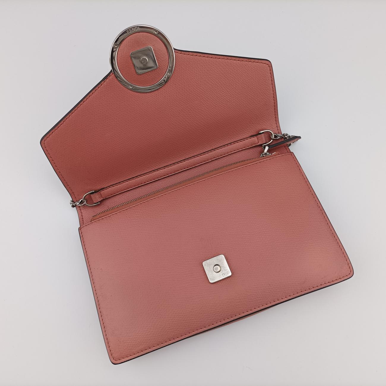 Cruise F is Envelope Kan I logo Pink Leather 8BS006 8BS006 A18B 189-8241エフ イズ ピンク レザー 8BS006 8BS006 A18B 189-8241