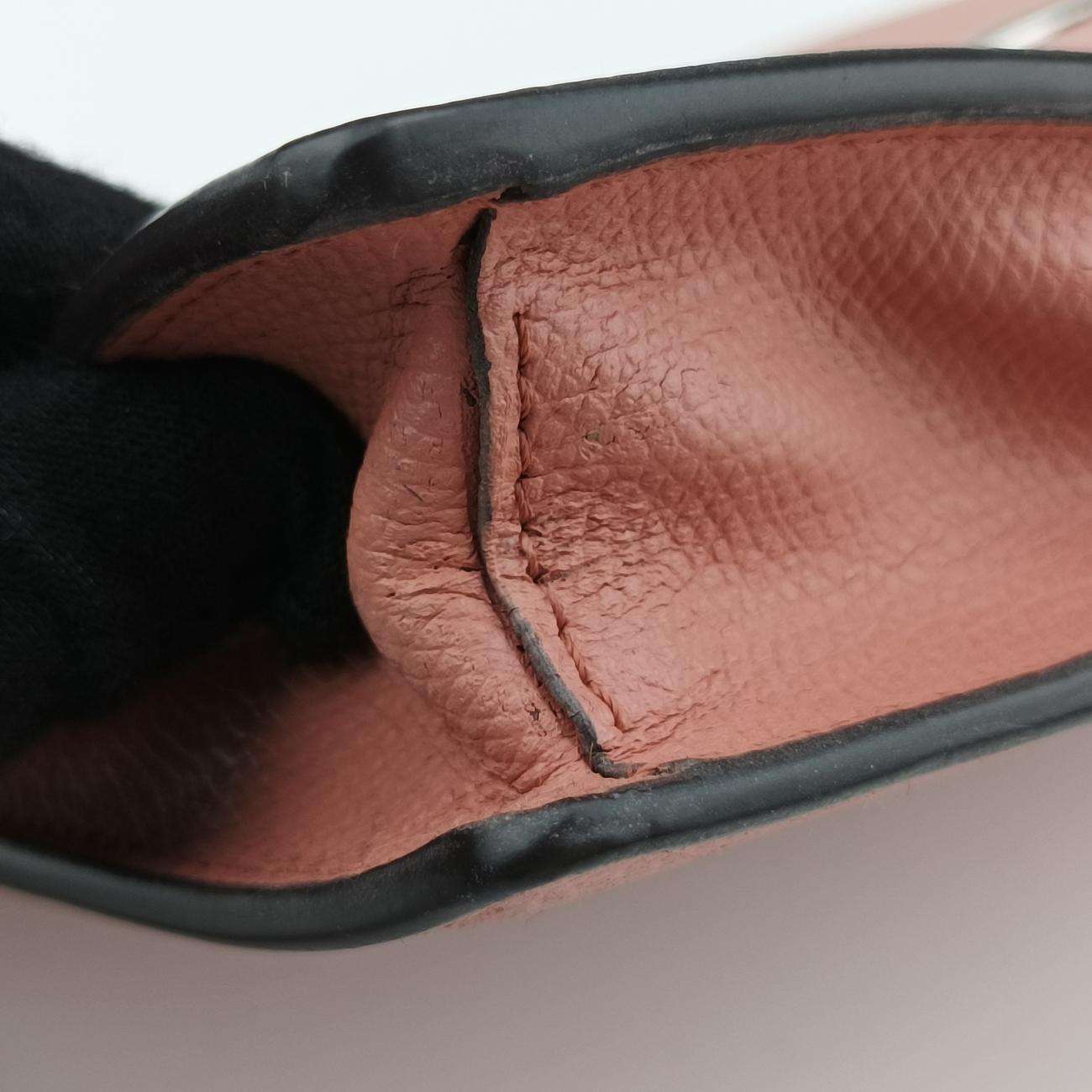 Cruise F is Envelope Kan I logo Pink Leather 8BS006 8BS006 A18B 189-8241エフ イズ ピンク レザー 8BS006 8BS006 A18B 189-8241