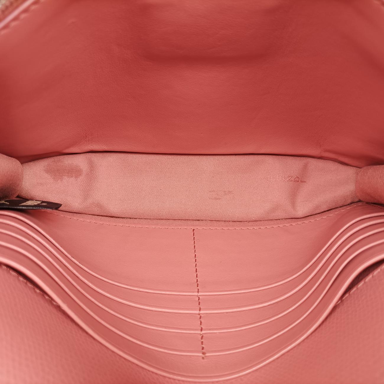 Cruise F is Envelope Kan I logo Pink Leather 8BS006 8BS006 A18B 189-8241エフ イズ ピンク レザー 8BS006 8BS006 A18B 189-8241