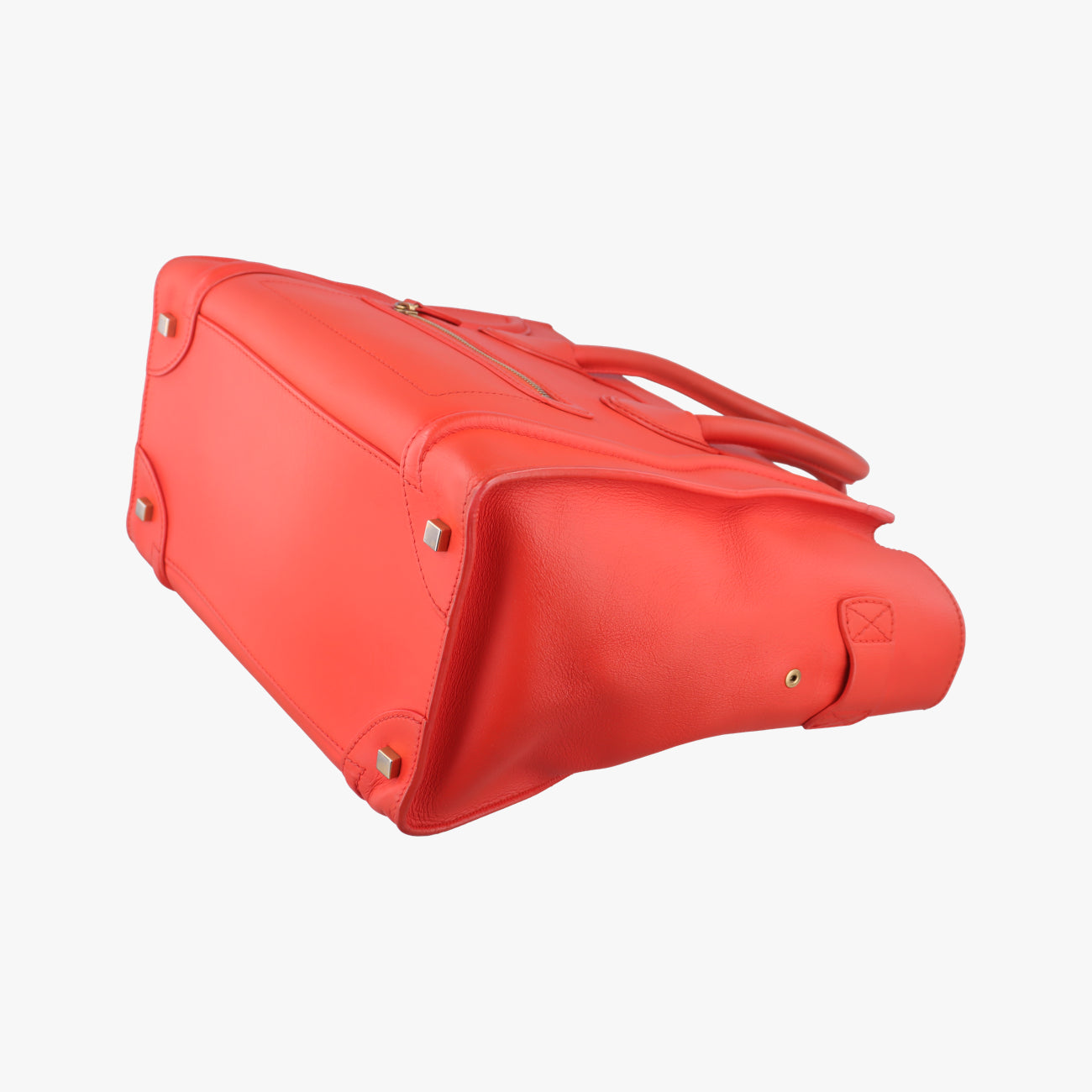 Luggage Mini Shopper Red Leather S-ZP-0102ラゲージミニショッパー レッド レザー S-ZP-0102