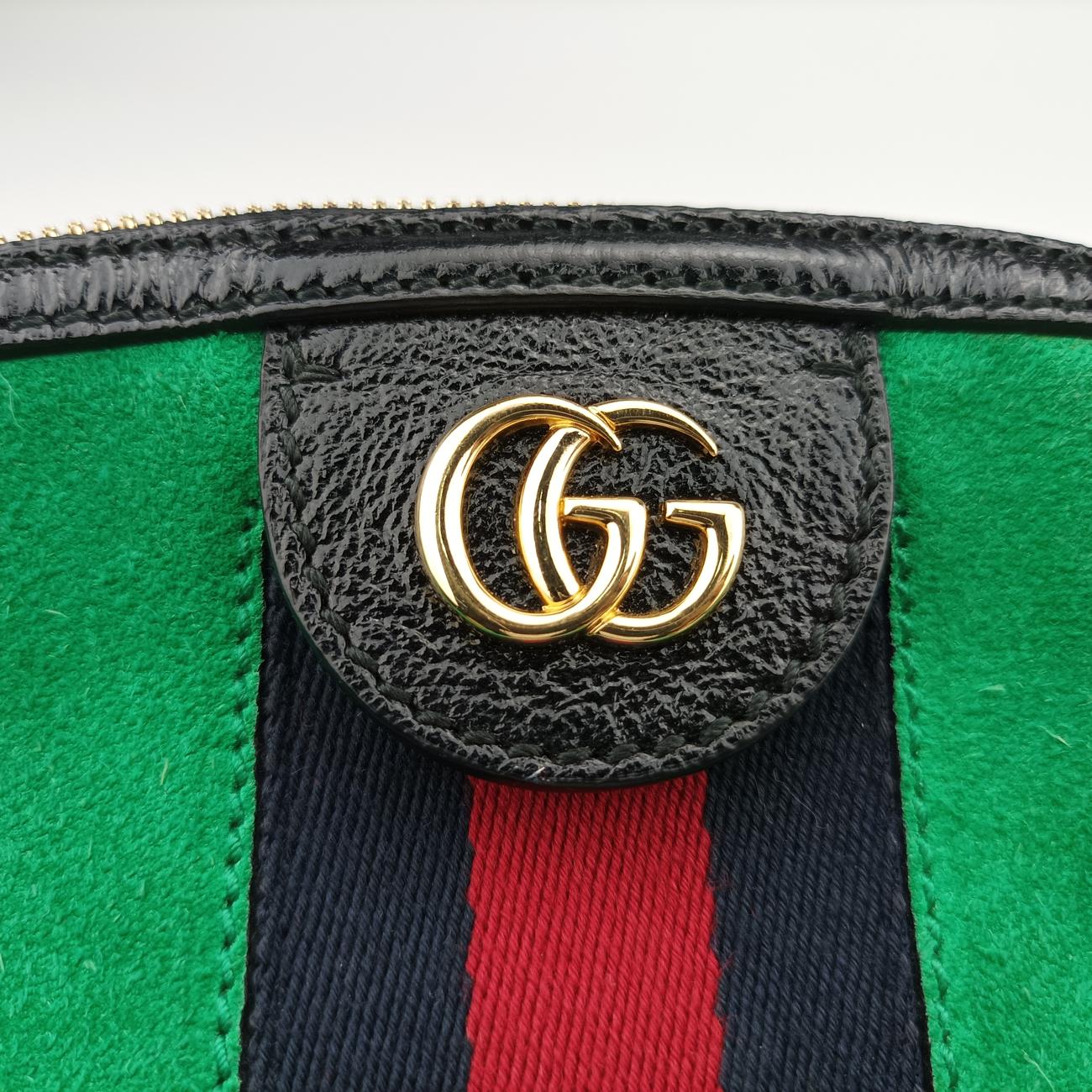 Ophidia Green×Red×black suede 499621 G023571545オフィディア グリーン×レッド×ブラック スエード 499621 G023571545