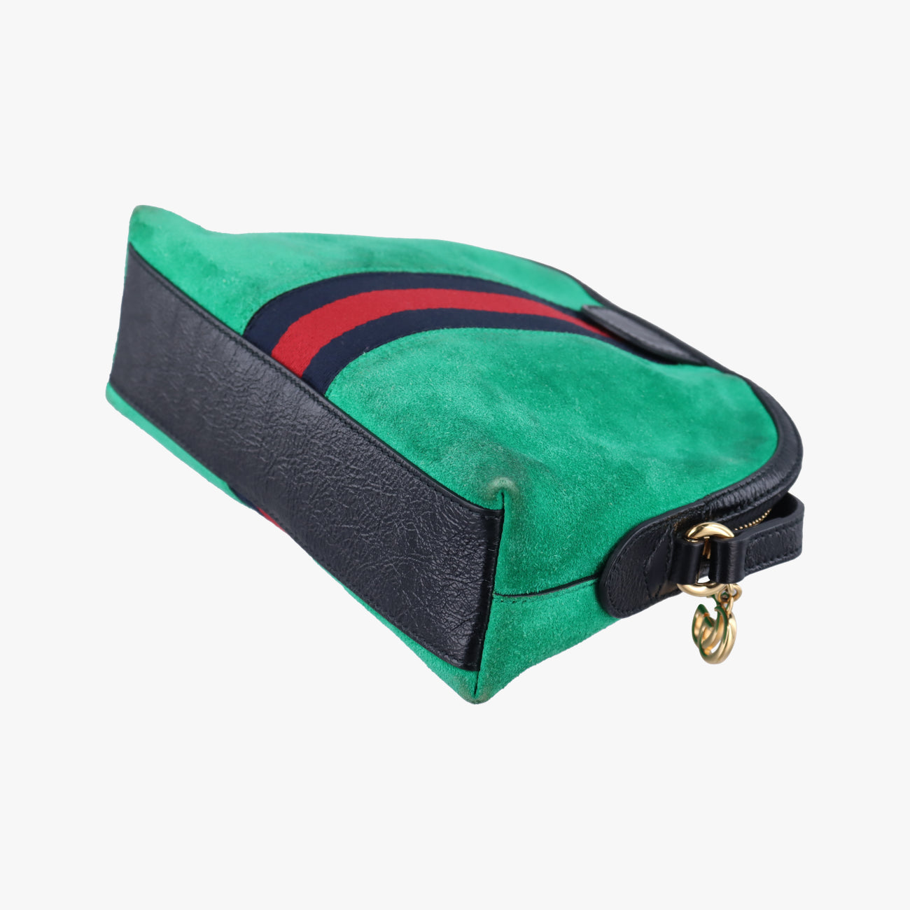 Ophidia Green×Red×black suede 499621 G023571545オフィディア グリーン×レッド×ブラック スエード 499621 G023571545