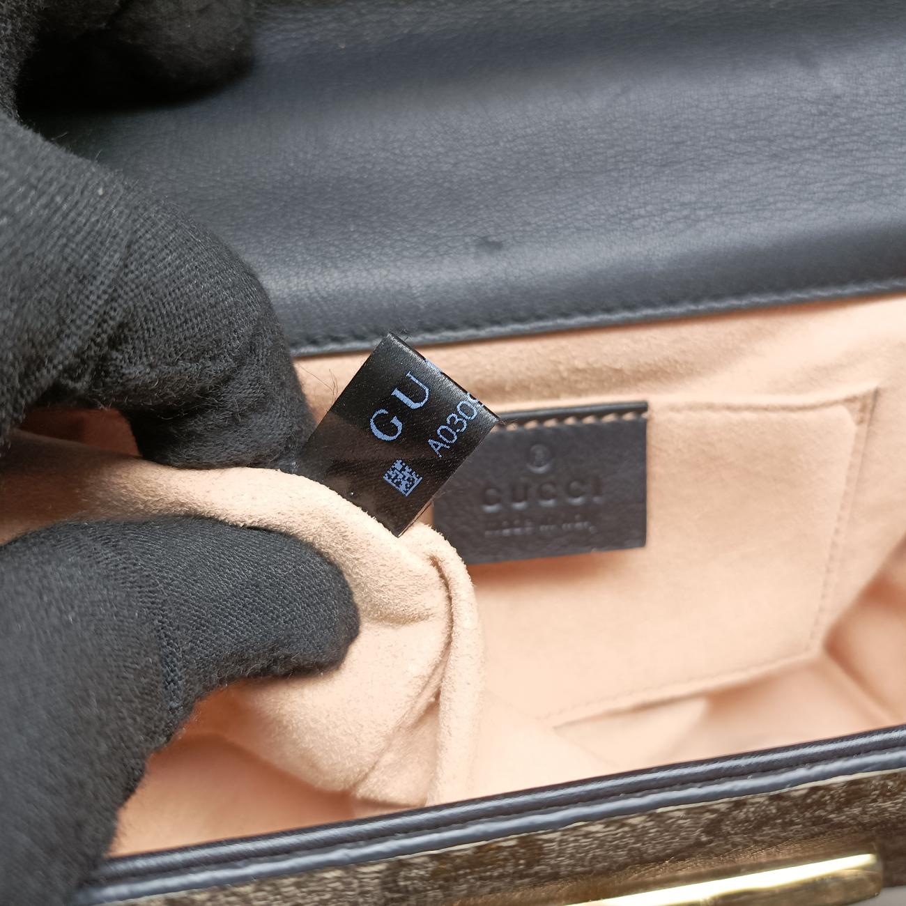 Padlock beige×black PVC coated canvas 409487 A030968460パドロック ベージュ×ブラック PVCコーティングキャンバス 409487 A030968460