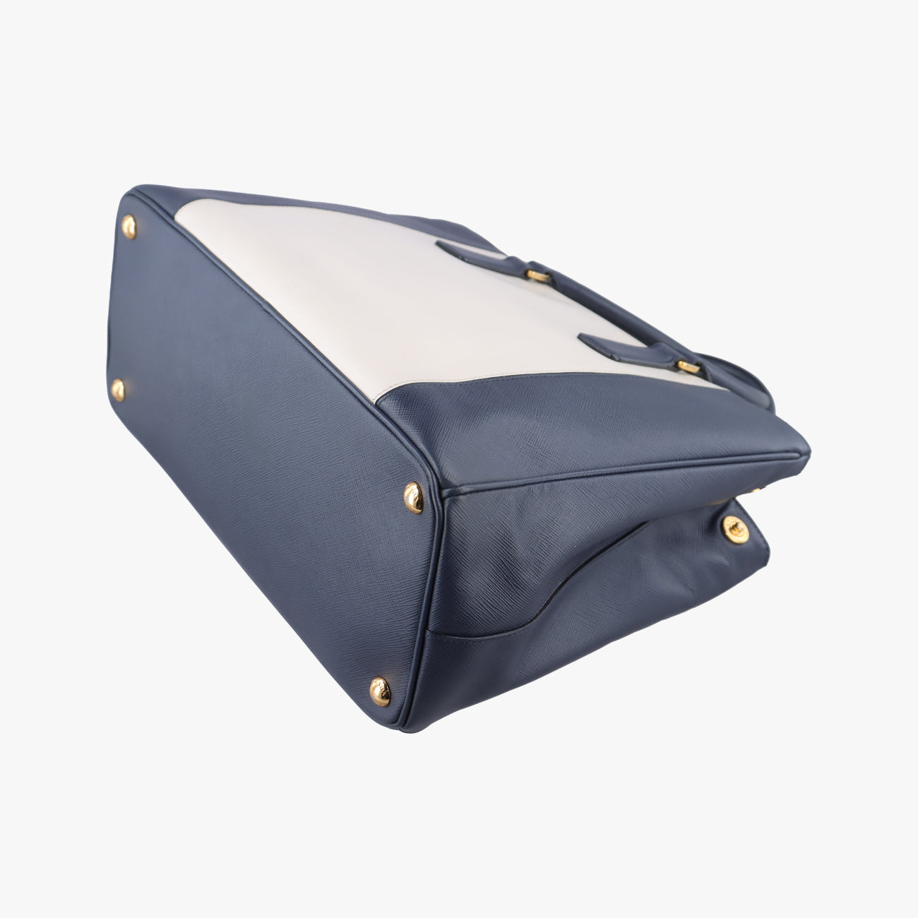 Galleria Navy×white SAFFIANO Leather B2274C 14/Aガレリア ネイビー×ホワイト サフィアーノレザー B2274C 14/A