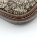 Ophidia Brown×green×red PVC coated canvas × leather 598664 オフィディア ブラウン×グリーン×レッド PVCコーティングキャンバス×レザー 598664