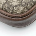 Ophidia Brown×green×red PVC coated canvas × leather 598664 オフィディア ブラウン×グリーン×レッド PVCコーティングキャンバス×レザー 598664