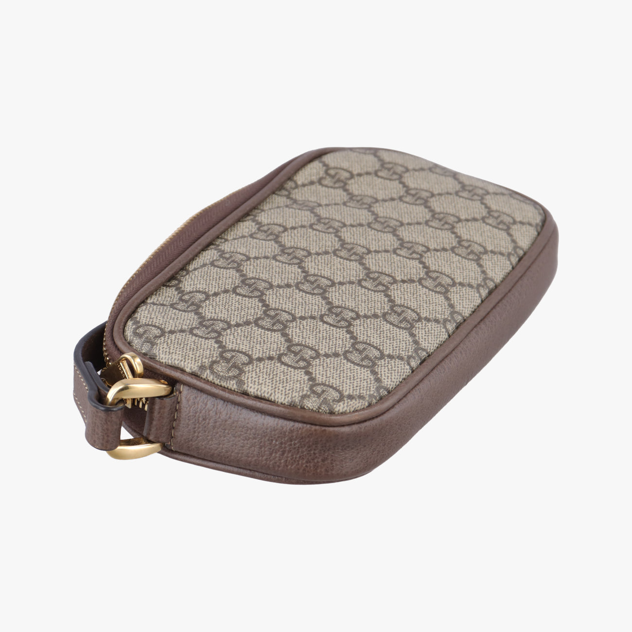 Ophidia Brown×green×red PVC coated canvas × leather 598664 オフィディア ブラウン×グリーン×レッド PVCコーティングキャンバス×レザー 598664