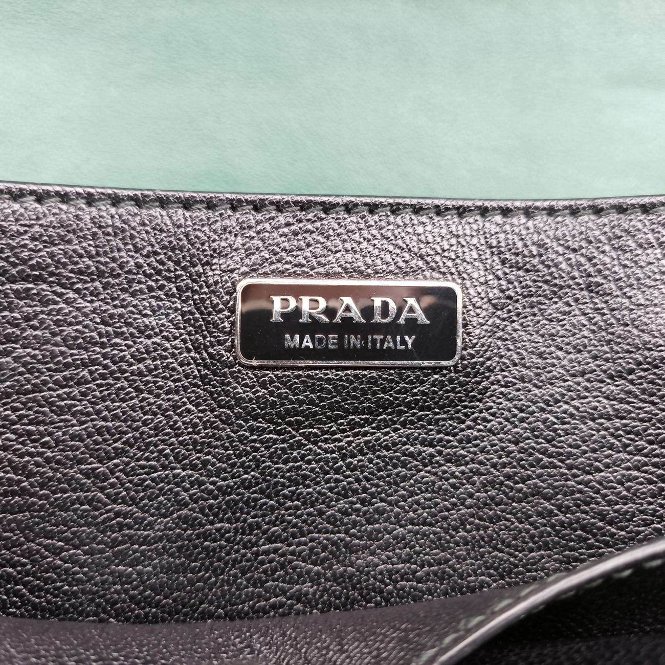 Cahier Green×Black Leather 1BH018 25カイエ グリーン×ブラック レザー 1BH018 25