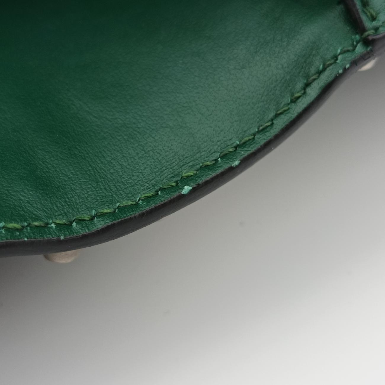 Cahier Green×Black Leather 1BH018 25カイエ グリーン×ブラック レザー 1BH018 25