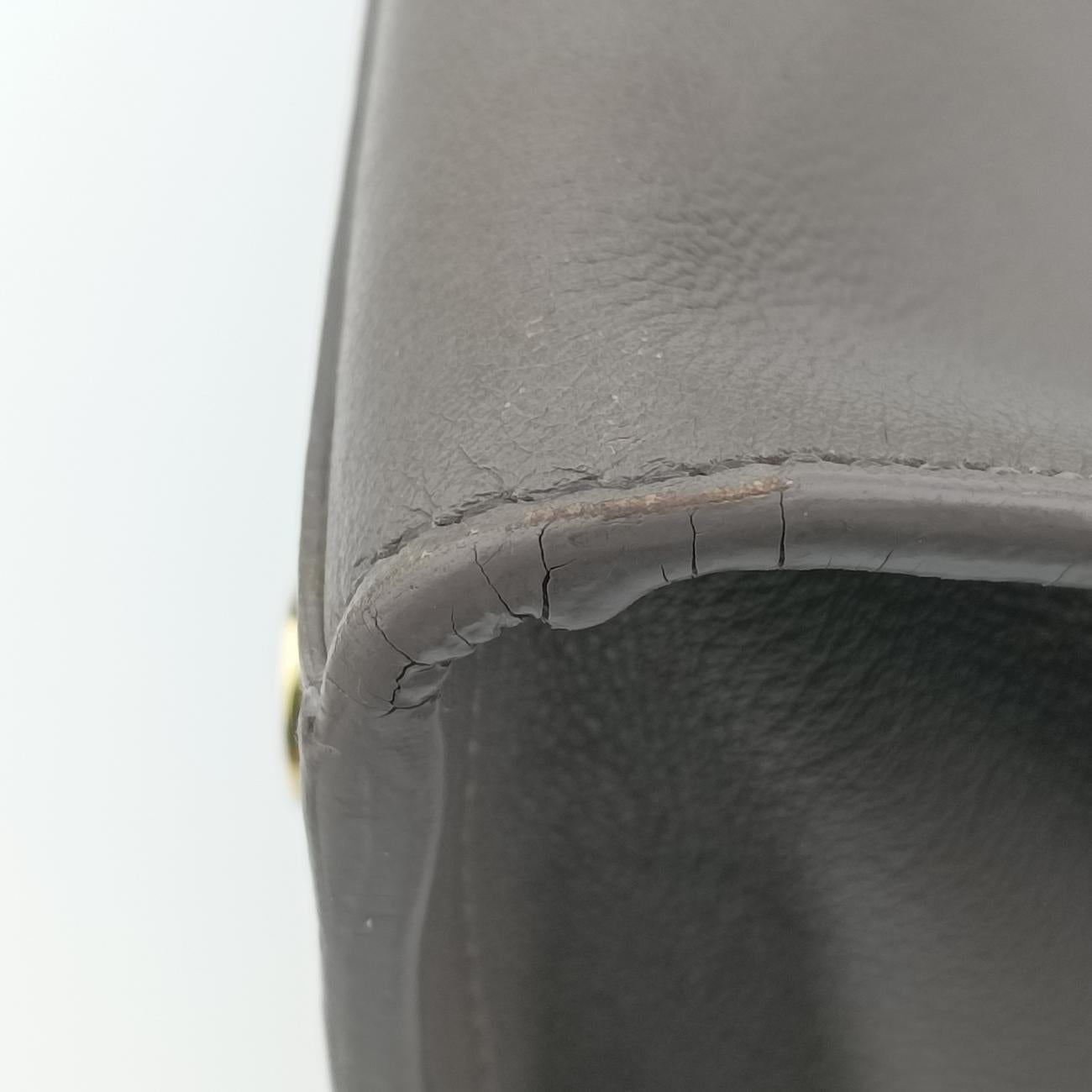 BABY CABAS Grey Leather 394461 GRP394461.0915ベイビーカバス グレー レザー 394461 GRP394461.0915