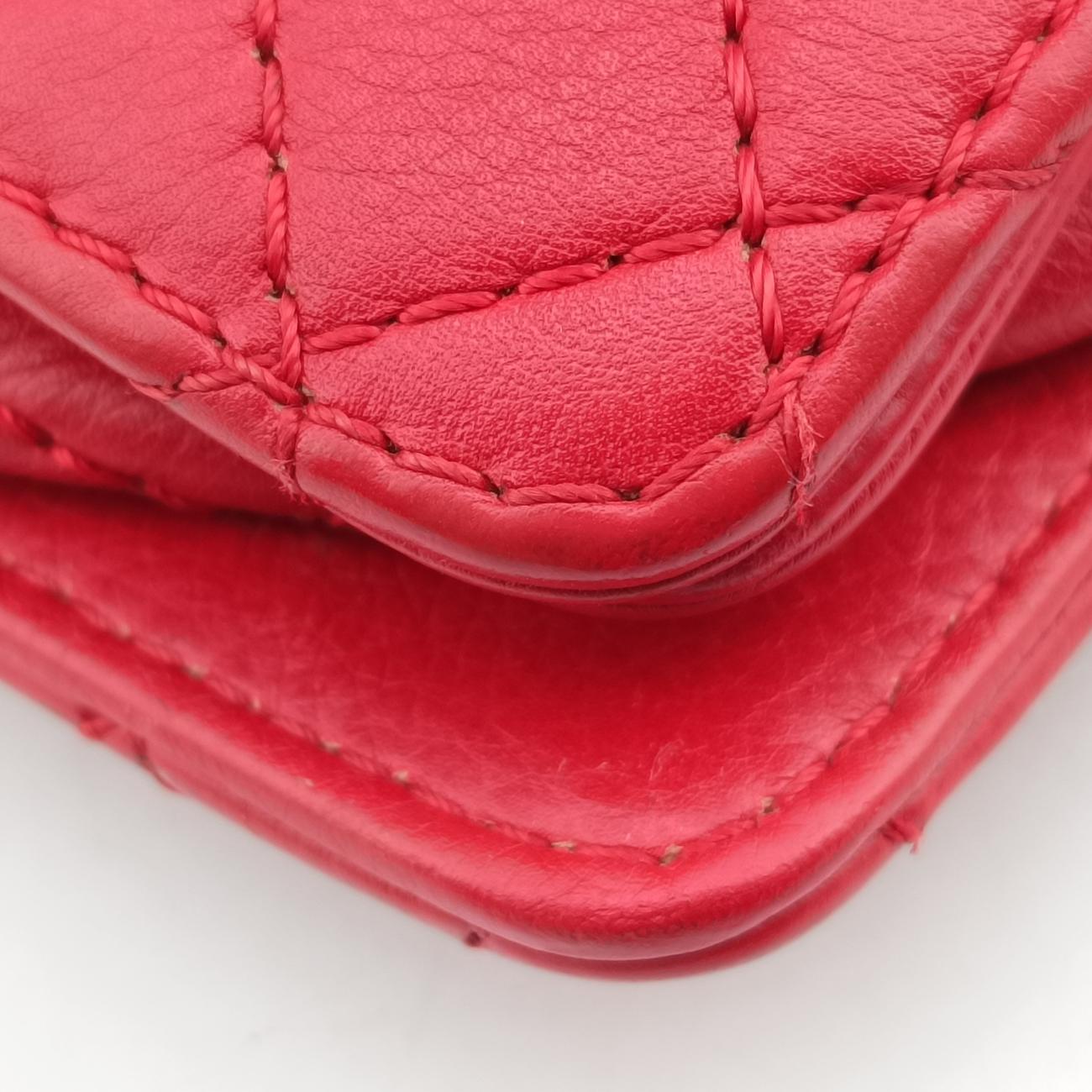 BOY CHANEL Red lambskin A67946 18786518ボーイシャネル レッド ラムスキン A67946 18786518