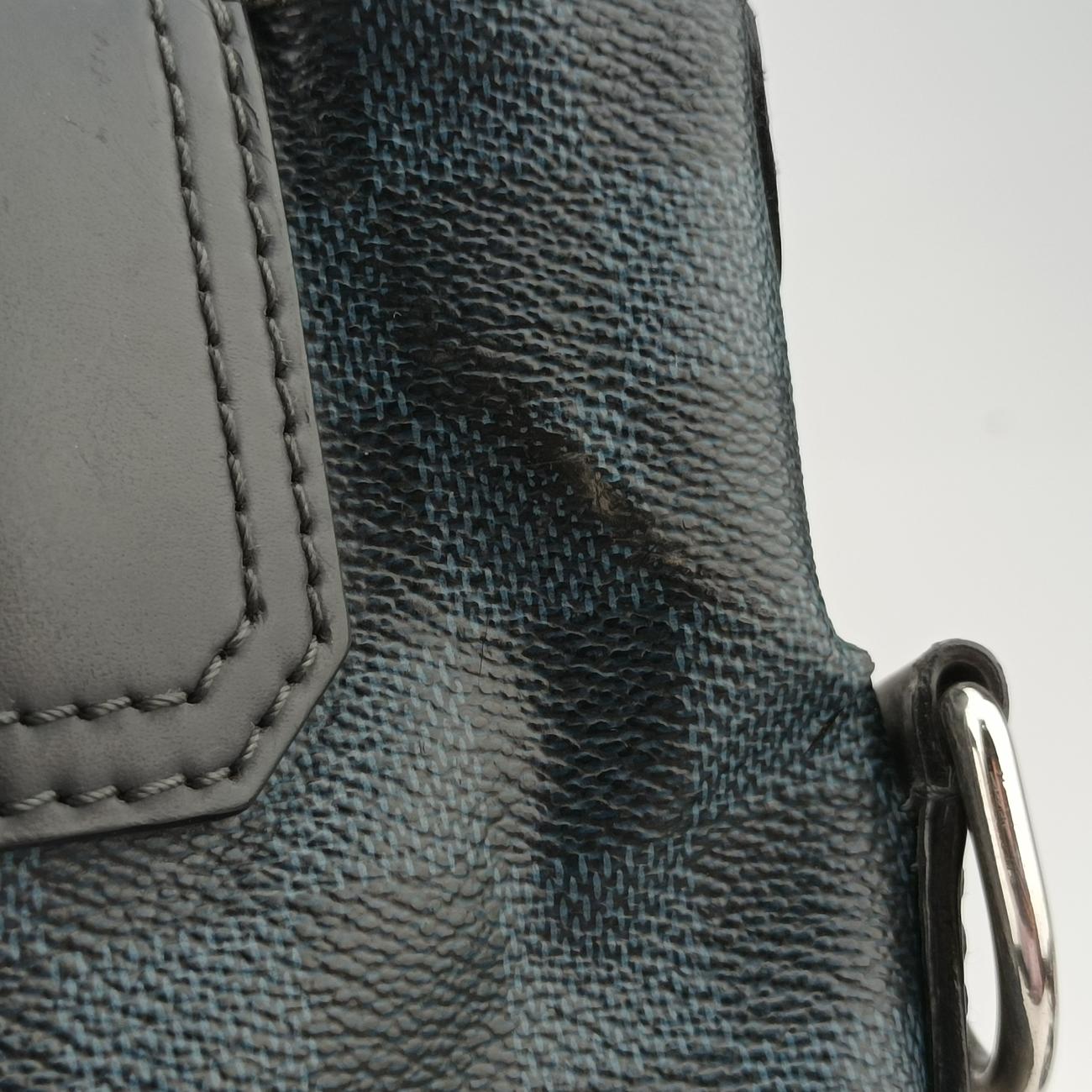 Messenger Greenwich Navy×Noir Damier Cobalt N41348 DR1124メッセンジャーグリニッジ ネイビー×ノワール ダミエ コバルト N41348 DR1124