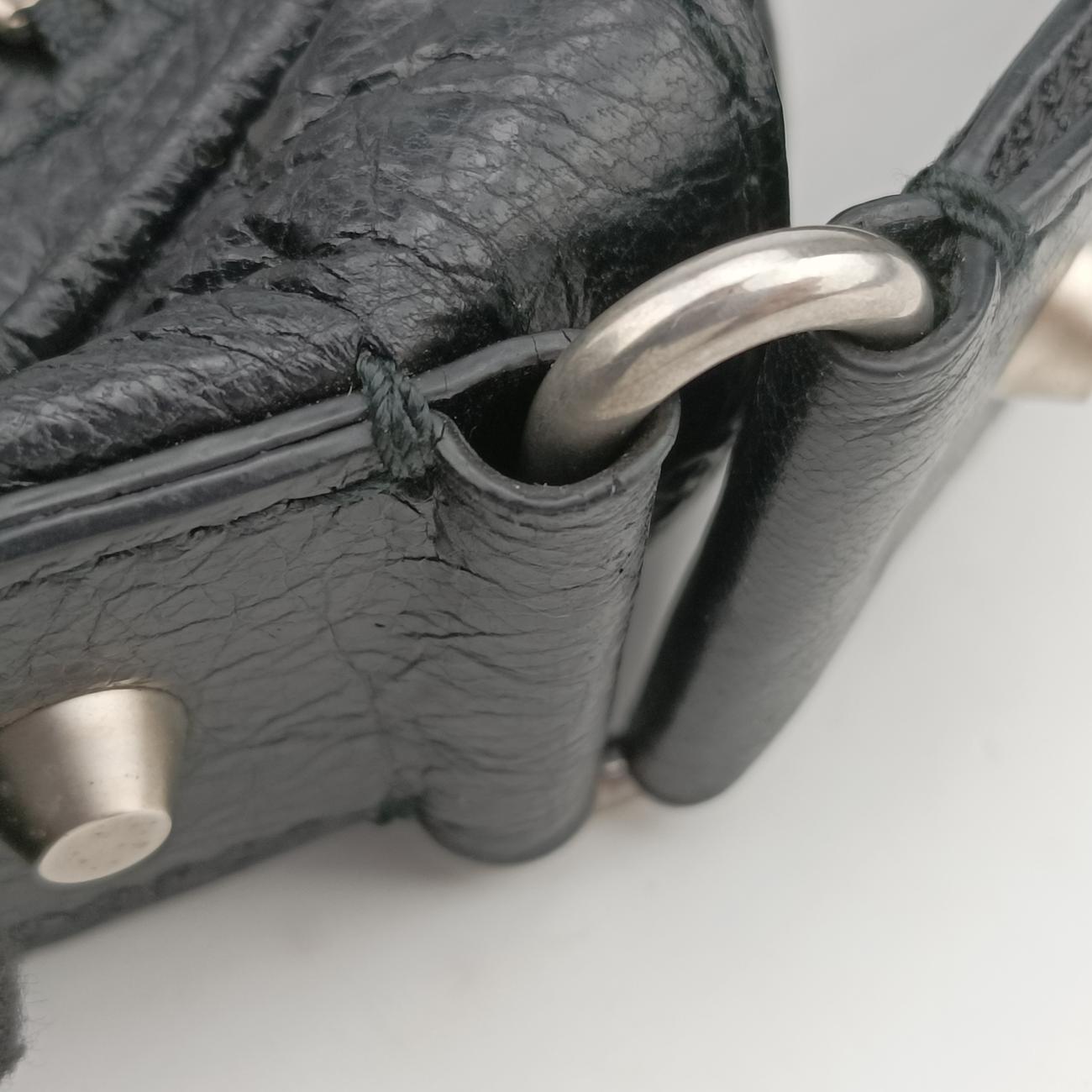 Messenger Black Leather 594578.1000.W.528147メッセンジャー ブラック レザー 594578.1000.W.528147