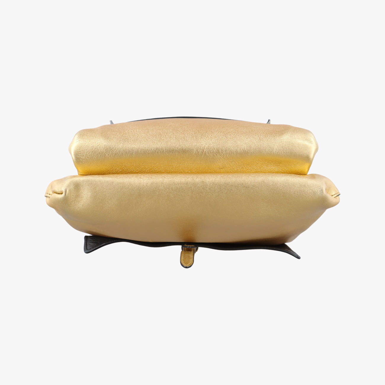 Double Flap Turn Lock Golden Leather 7/Gダブルフラップターンロック ゴールド レザー 7/G