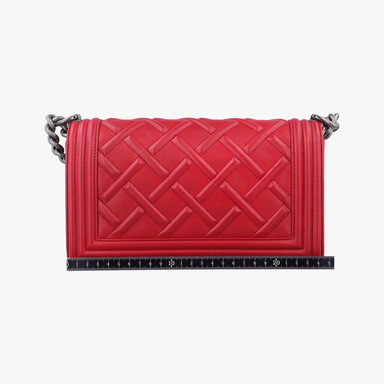 BOY CHANEL Red lambskin A66094 17592011ボーイシャネル レッド ラムスキン A66094 17592011