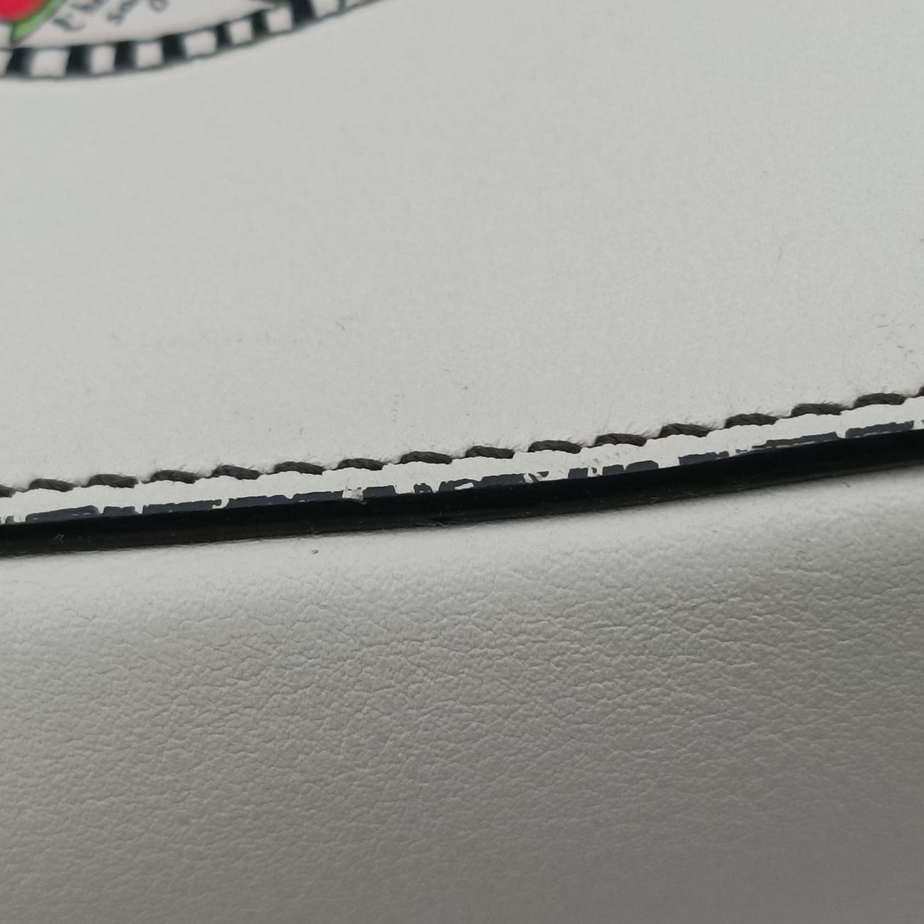 Niki de Saint Phalle Lady Dior White×Multicolour Leather 04-MA-1127ニキ ドゥ サンファル レディ ディオール ホワイト×マルチカラー レザー 04-MA-1127