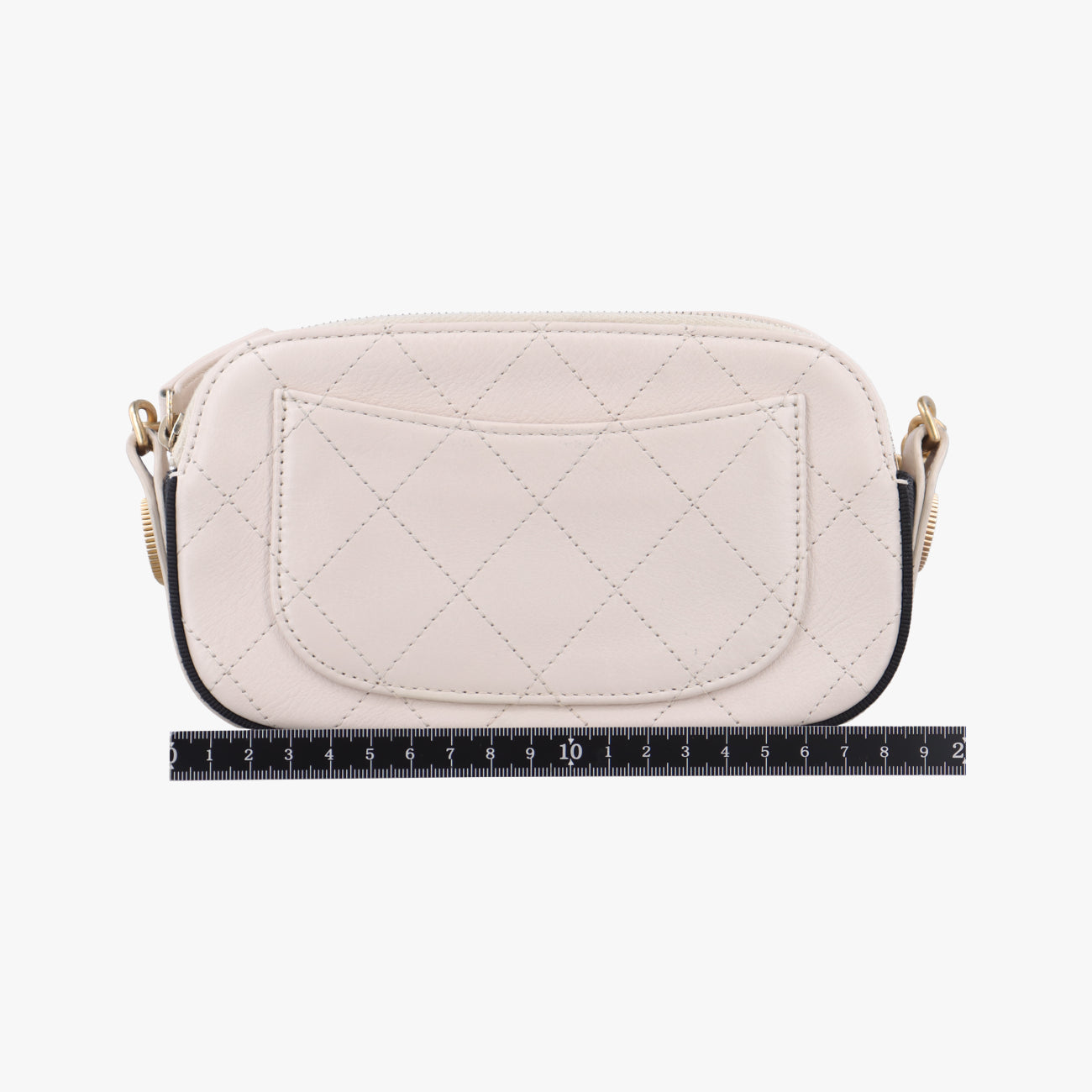 Button Up Double Zip Camera Pinkish Beige Leather 26387387ボタンアップダブルジップカメラ ピンキッシュベージュ レザー A57574 26387387