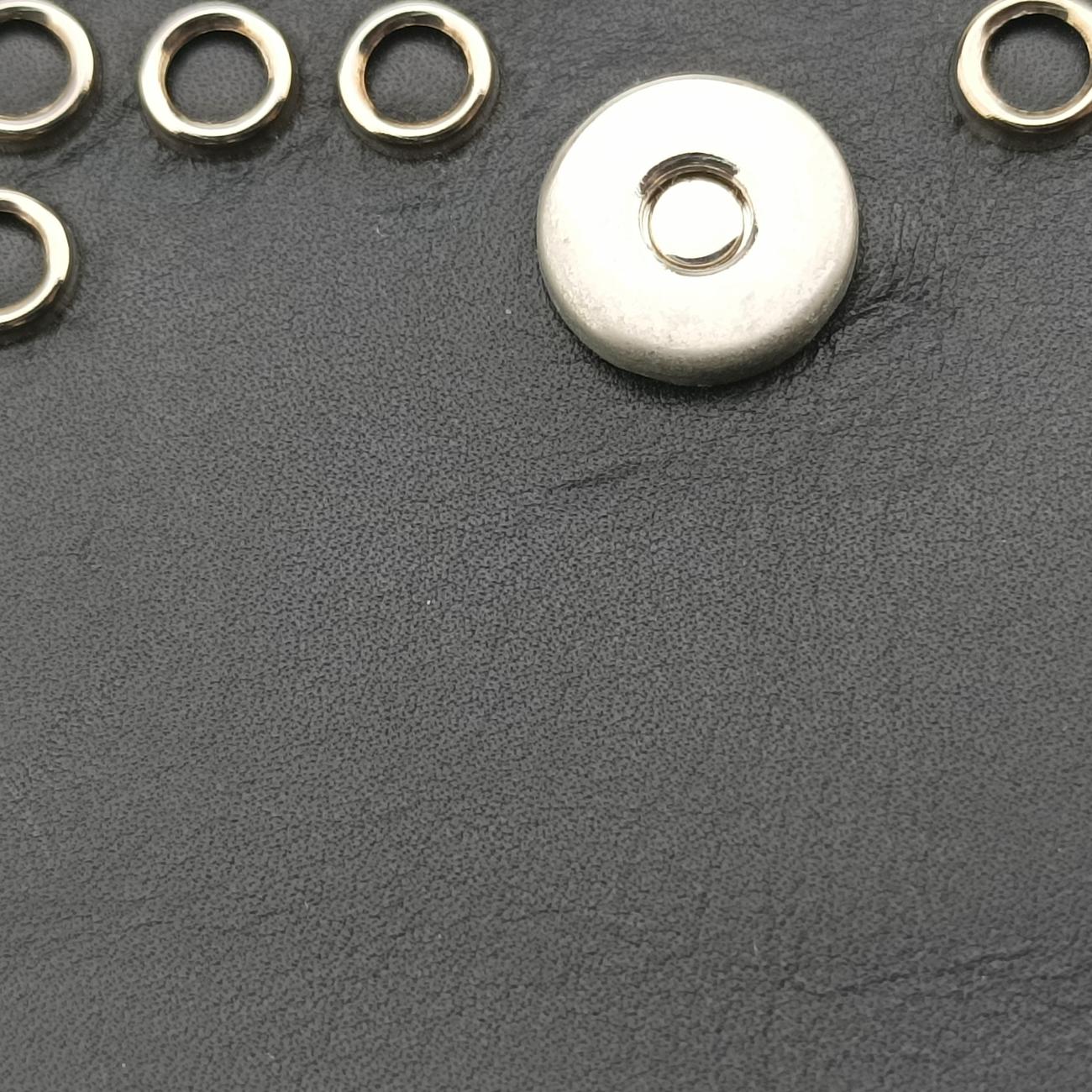 Studded flap Black Leather 347918 DPL347918.0114スタッズフラップ ブラック レザー 347918 DPL347918.0114