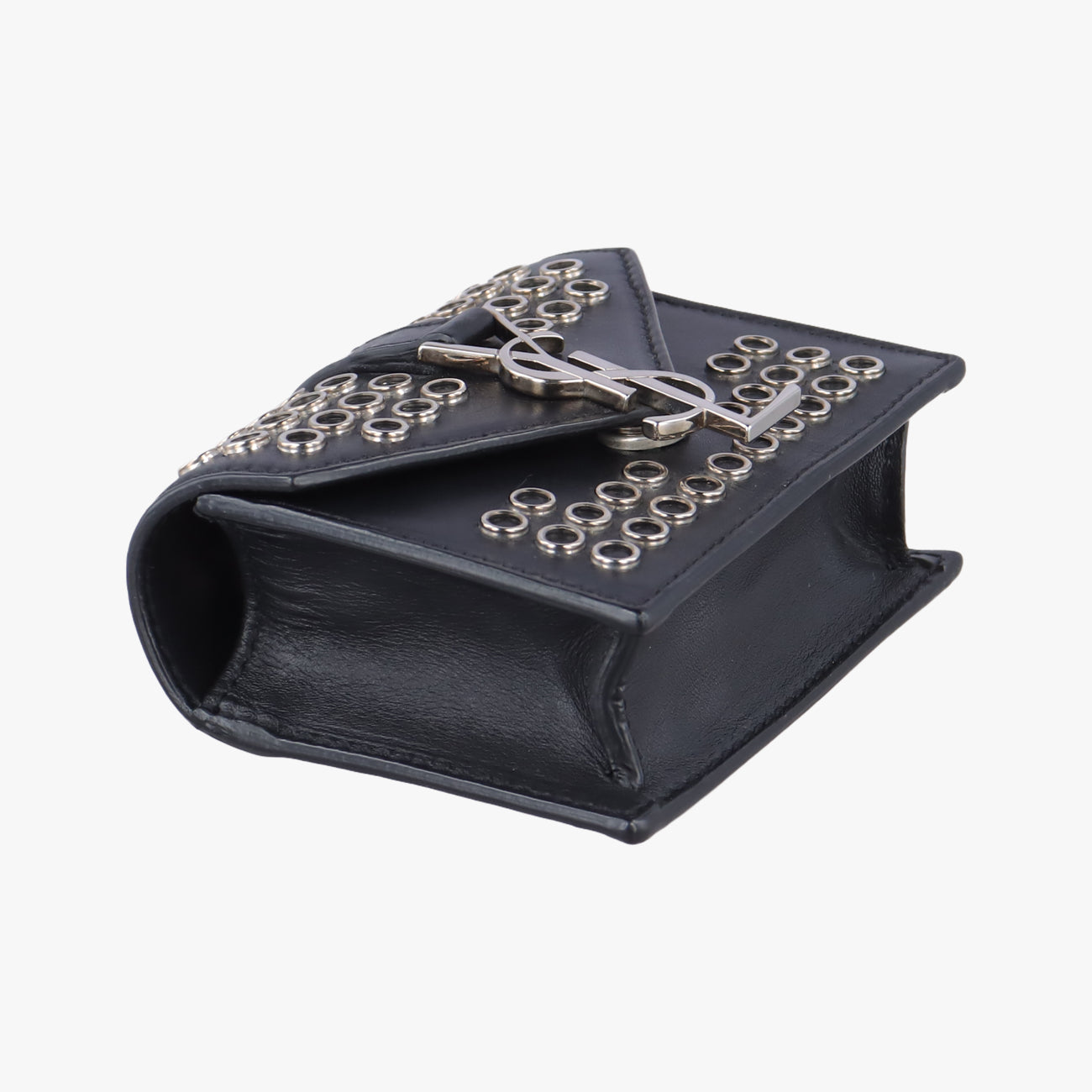 Studded flap Black Leather 347918 DPL347918.0114スタッズフラップ ブラック レザー 347918 DPL347918.0114