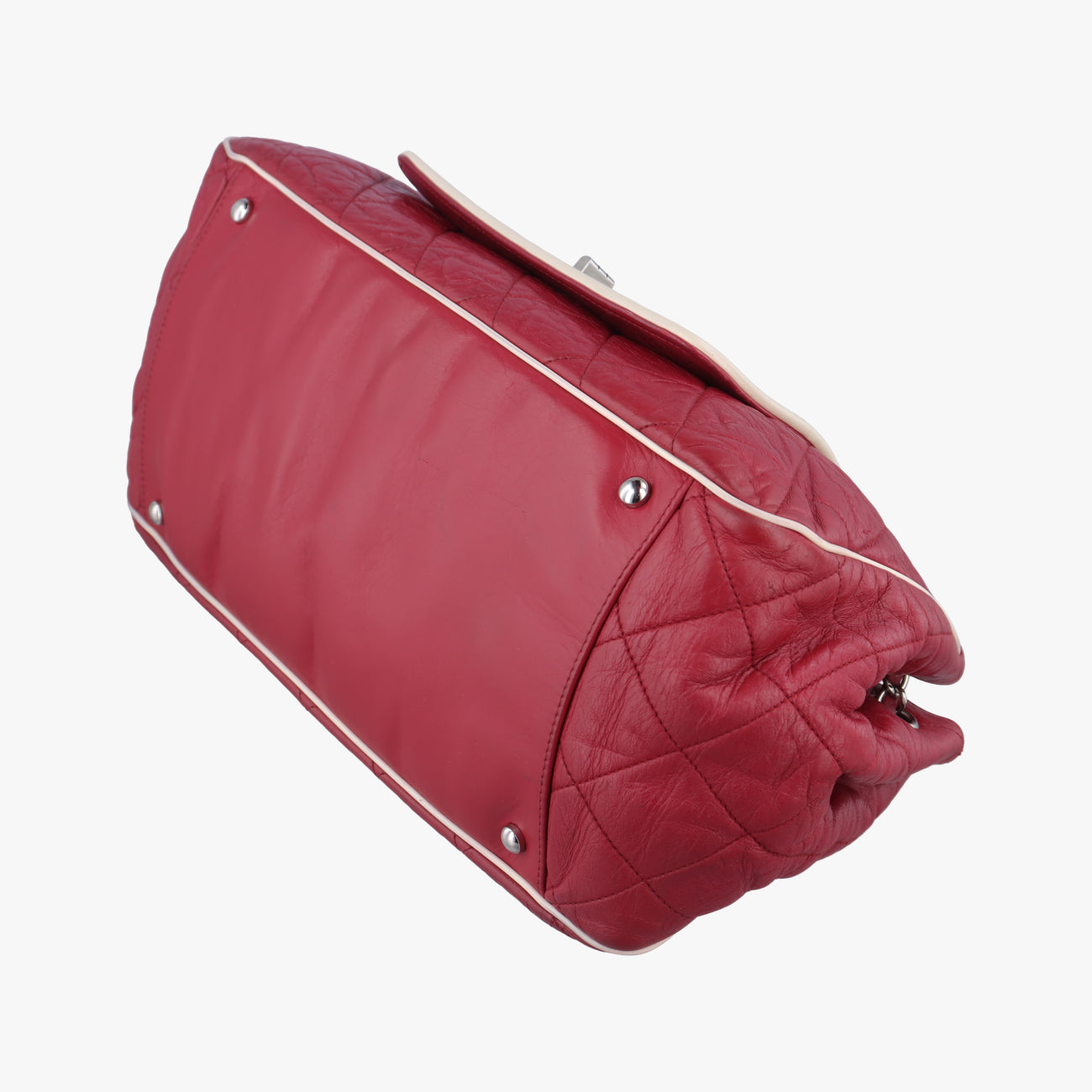East West Red lambskin A37694 12109680イーストウエスト レッド ラムスキン A37694 12109680