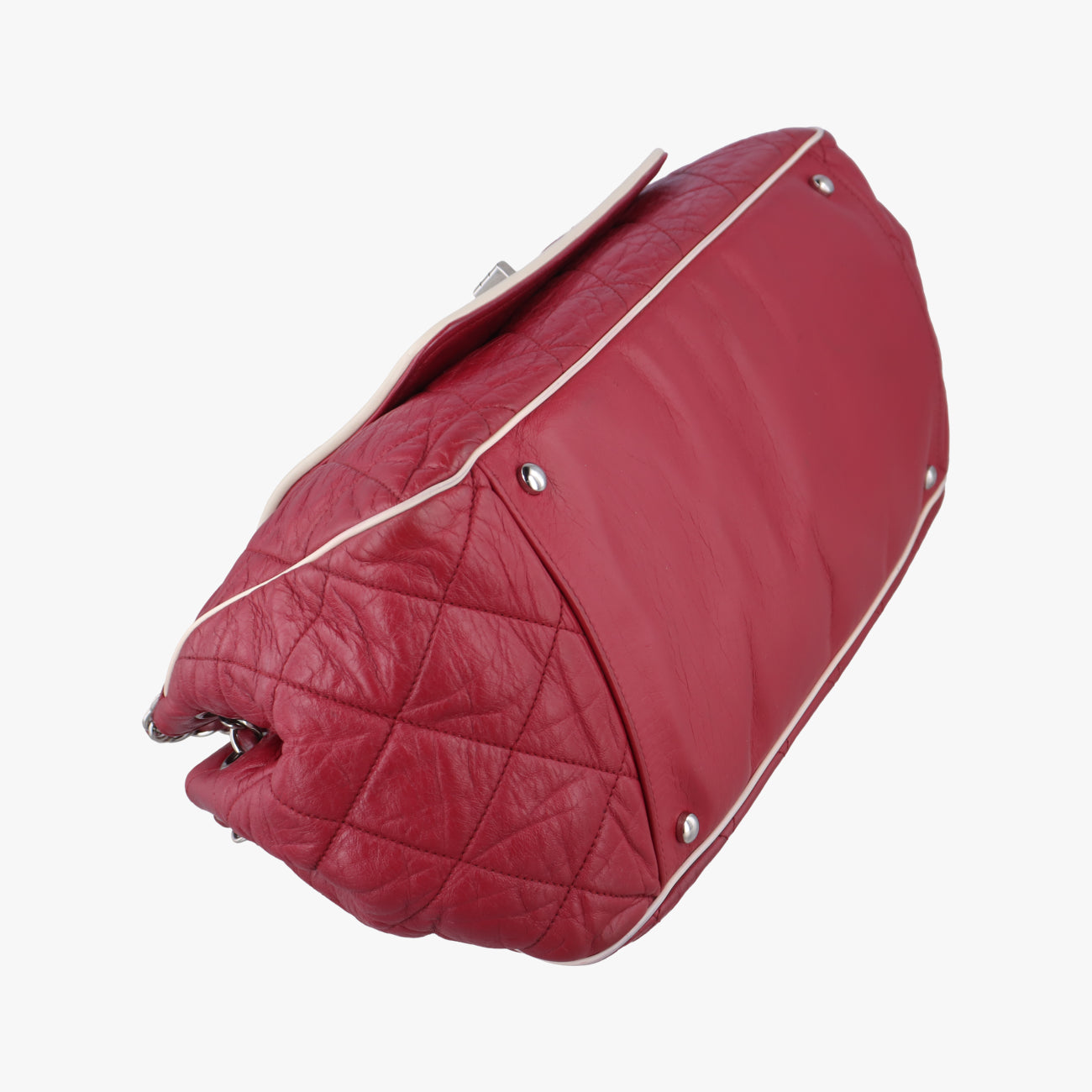East West Red lambskin A37694 12109680イーストウエスト レッド ラムスキン A37694 12109680
