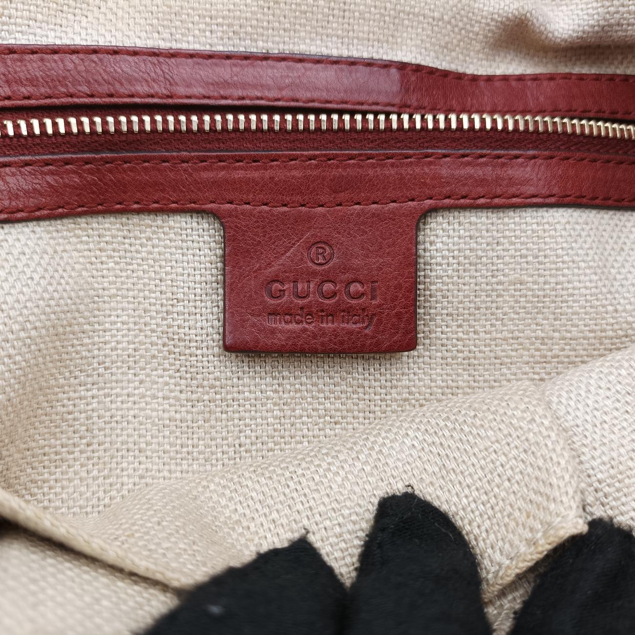 Marrakech Large Hobo Burgundy Leather 257029 H9343181マラケシュ ラージ ホーボー ワインレッド レザー 257029 H9343181