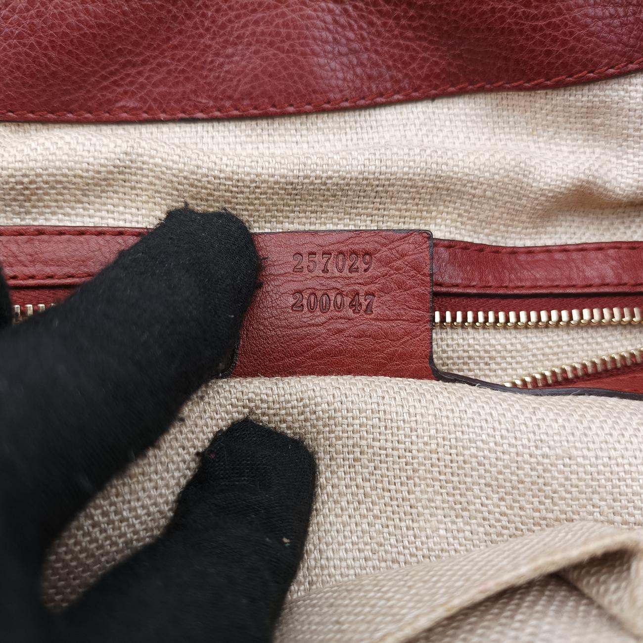 Marrakech Large Hobo Burgundy Leather 257029 H9343181マラケシュ ラージ ホーボー ワインレッド レザー 257029 H9343181