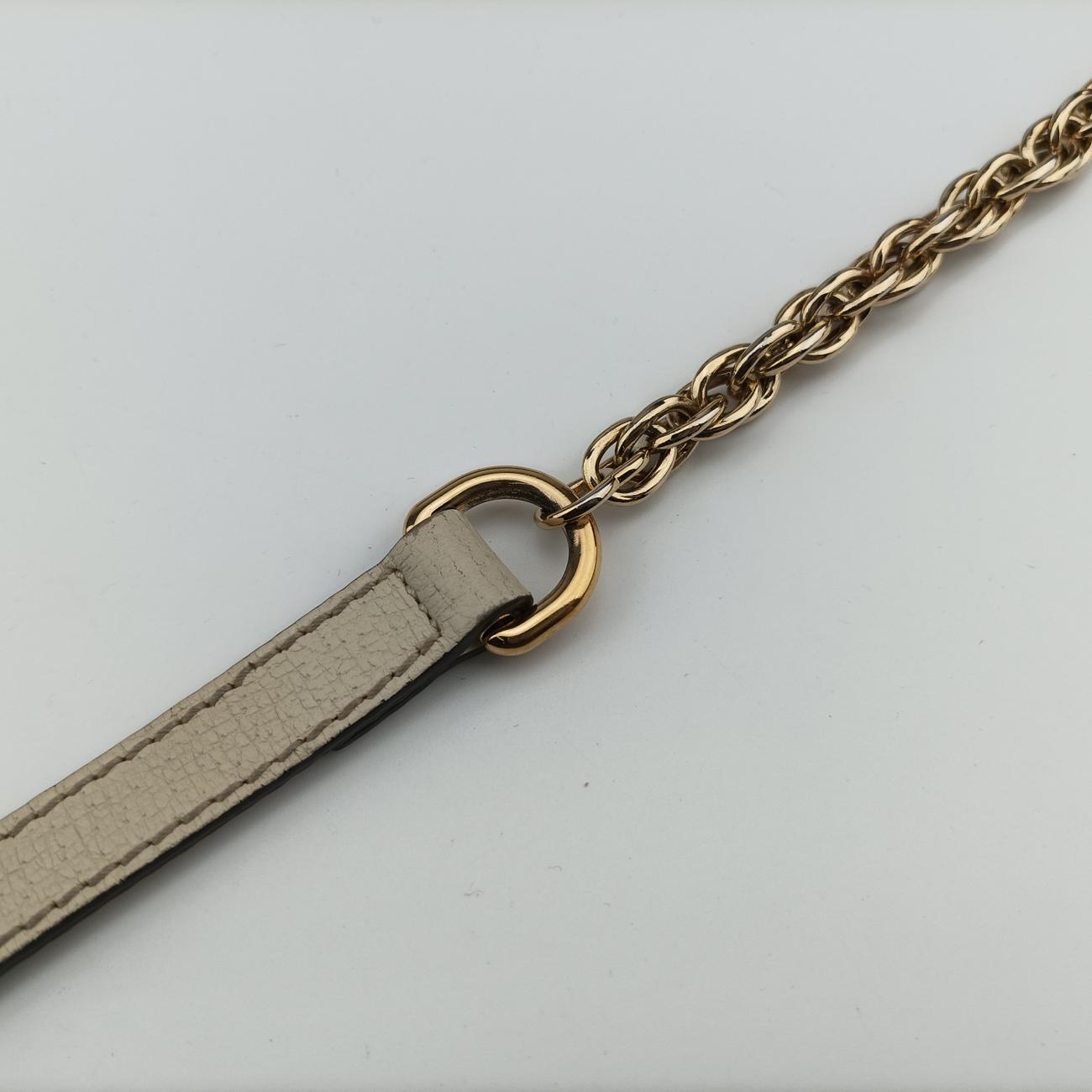 Ophidia White×red×navy Leather 550618 Lot number unknownオフィディア ホワイト×レッド×ネイビー レザー 550618 製番不明