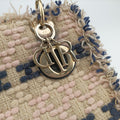 Lady Dior Beige×Multicolour Tweed 02-MA-0172レディディオール ベージュ×マルチカラー ツイード 02-MA-0172