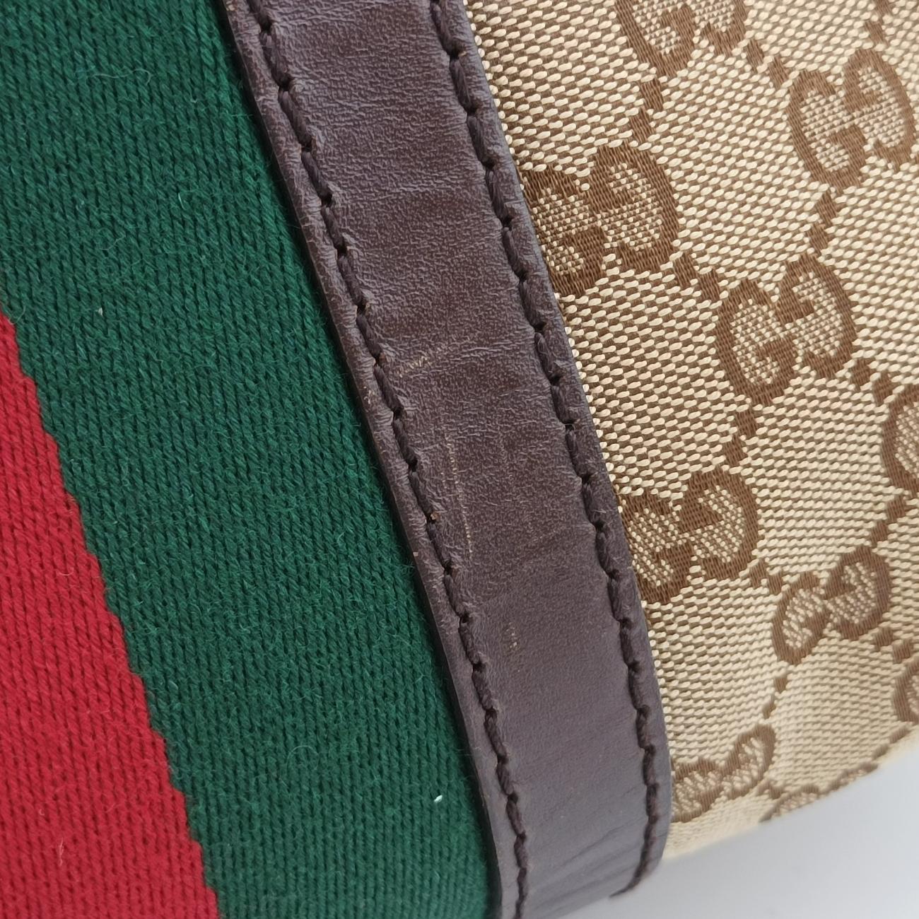 Sherry Line Beige x green x red PVC coated canvas 247205 F012290725シェリーライン ベージュ×グリーン×レッド PVCコーティングキャンバス 247205 F012290725