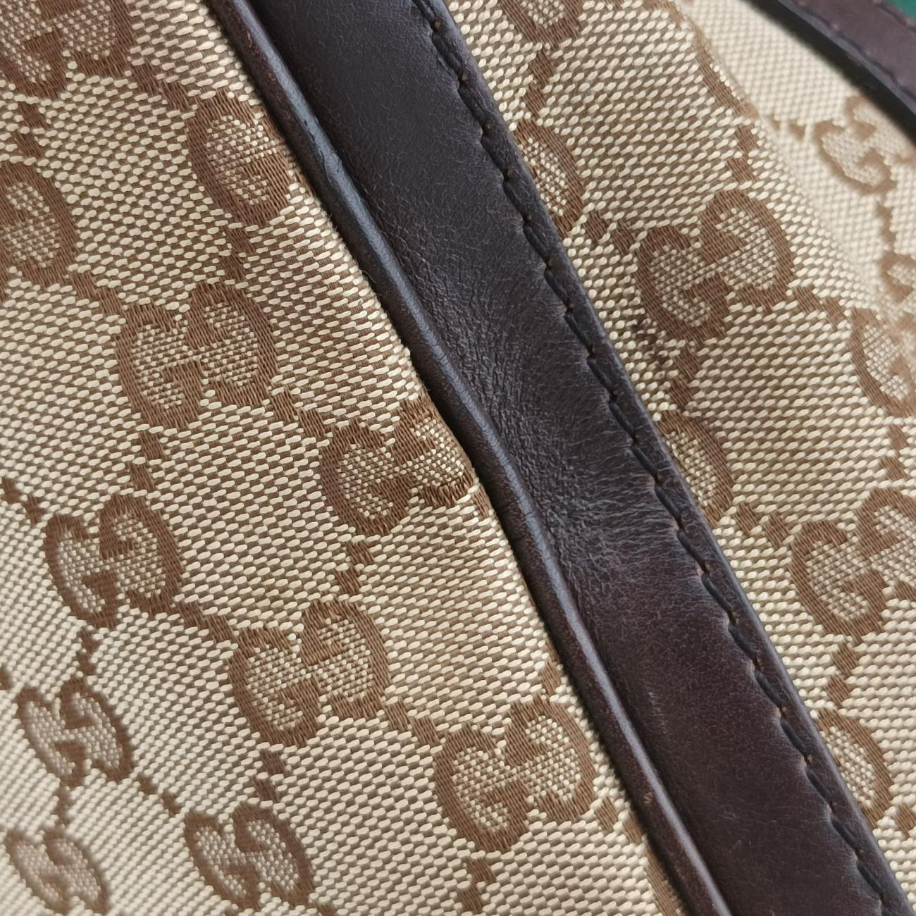 Sherry Line Beige x green x red PVC coated canvas 247205 F012290725シェリーライン ベージュ×グリーン×レッド PVCコーティングキャンバス 247205 F012290725